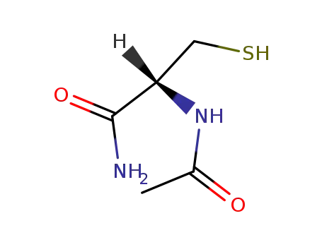 (R)-2-acetylamino-3-mercapto-propionamide