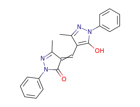 4,4-methine-bis-(3-methyl-1-phenyl-2-pyrazolin-5-one)