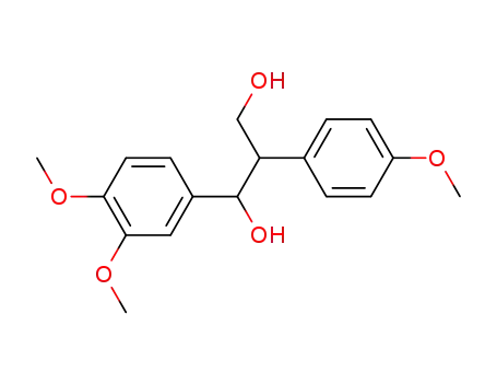 1-(3,4-dimethoxyphenyl)-2-(4-methoxyphenyl)-propane-1,3-diol