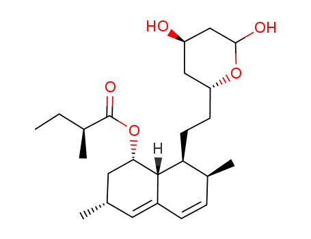 <S-<1α(R<sup>*</sup>),3α,7β,8β(2S<sup>*</sup>,4S<sup>*</sup>,6RS<sup>*</sup>),8aβ>>-1,2,3,7,8,8a-hexahydro-3,7-dimethyl-8-<2-(tetrahydro-4,6-dihydroxy-2H-pyran-2-yl)ethyl>-1-naphthalenyl 2-methylbutanoate