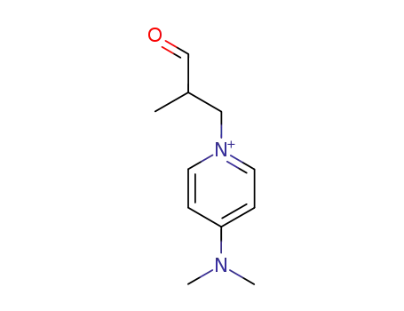 2-methyl-3-(4-(dimethylamino)pyridinium)propanal